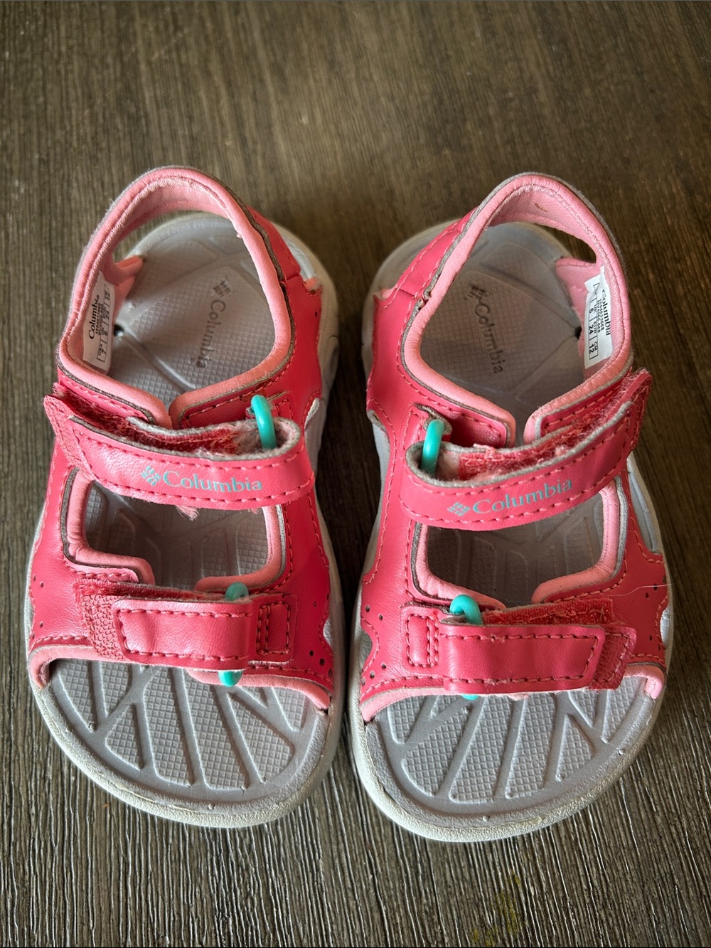 Columbia Techsun Vent Toddler Water Sandals, Pink, Like New.